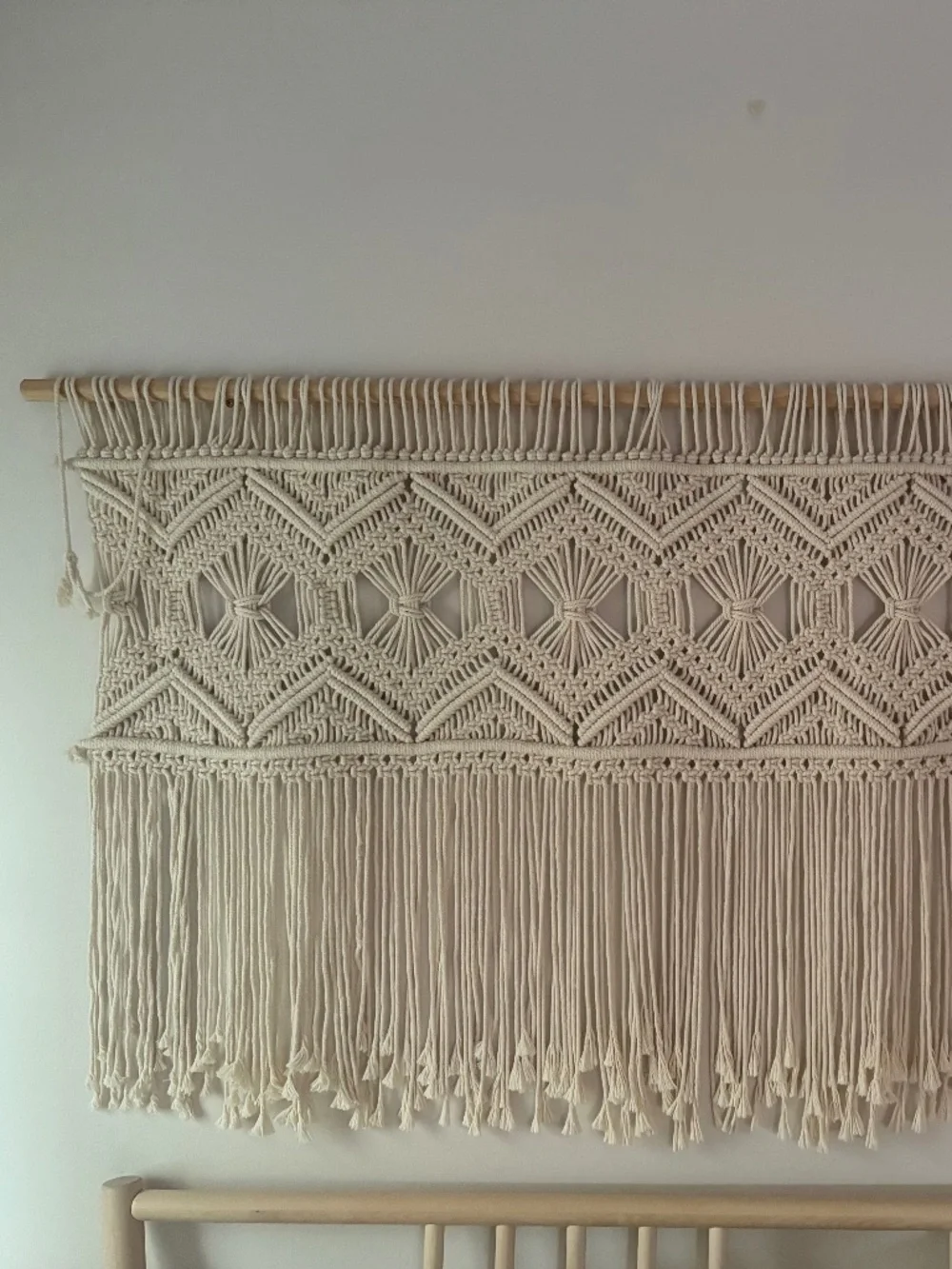 Macrame wall hanging